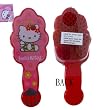 Sanrio "Hello Kitty" Red Hairbrush With Ladybug Handle