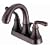Danze D307256RB Bannockburn Double-Handle Centerset Faucet, Oil Rubbed Bronze