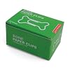 Kikkerland Dog Bone Paper Clips, Box of 50, Silver (PC05)