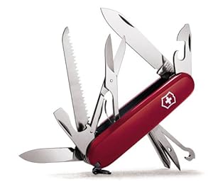 Victorinox Swiss Army Fieldmaster Pocket Knife (Red)