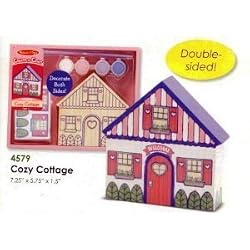 MELISSA & DOUG DECORATE YOUR OWN COZY COTTAGE KIT