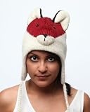 DeLux Fox Wool Pilot Hat with Ear Flaps