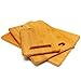 Bamboo Cutting Board Set - 3-piece Small, Medium, and Large Strong Bamboo Wood Cutting Boards with Handle by Premium Bamboo