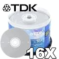 TDK 16X DVD+R 100PK Spindle