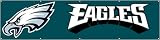 Philadelphia Eagles 8 Foot Applique and Embroidered Banner NFL Football Fan Shop Sports Team Merchandise