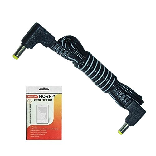 HQRP DC Cable Cord compatible with Panasonic NV-GS35EG PV-GS19 PV-GS29 PV-GS31 PV-GS320 PV-GS32 Camcorder plus HQRP LCD Screen Protector