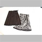 Stitched Skirt with Lace