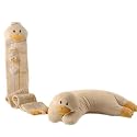 Baby Aspen Dilly the Duck Cashmere Soft Booster Pillow and Growth Chart Gift Set