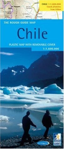 The Rough Guide to Chile Map (Rough Guide Country/Region Map) under Latin America in The Books Store