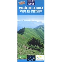 Carte de randonn�e IGN, Num�ro 3841 OT : Vall�e de la Roya - Vall�e des merveilles - Parc natioanl du Mercantour