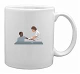 Nurse taking blood sample Mug