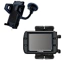 Flexible Car Windshield Holder for the Amcor Navigation 3500 - Gomadic Brand