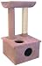 Wishing Well Cat Condo : Color BEIGE : Size ONE SIZE