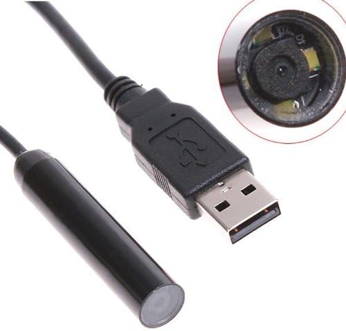 MAYMOC 5 metros casa USB endoscopio Digital Cámara HD impermeable aceite tubería portátil salida del espejo de inspección
