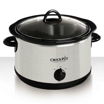 4QT RND SS Slow Cooker