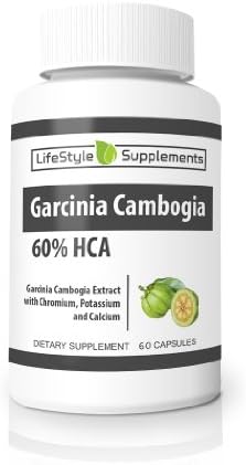 Pure Garcinia Cambogia Extract 60% HCA - 1000mg Per Serving - 60 Capsules