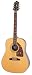 Epiphone AJ-500RE Advanced Jumbo Masterbilt Acoustic-Electric Guitar, Fingerstyle Neck, Natural Sati