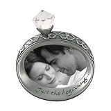 Wedding Ring Photo Frame - Pewter (2.5x3.5")