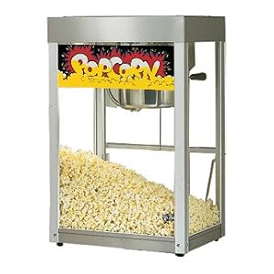 Star 39S-A Popcorn Popper, 6 oz, Stainless Steel Top, JetStar Series