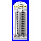 Bachmann Trains Snap-Fit E-Z Track Nickel Silver Reversing 9 Straight Track(4 card)