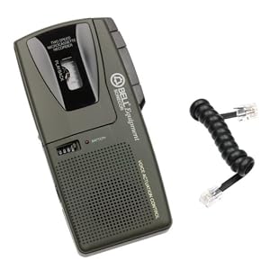 Bell Sonecor BE310VTR Micro-Cassette Voice and Telephone Recorder by Belle Sonecor