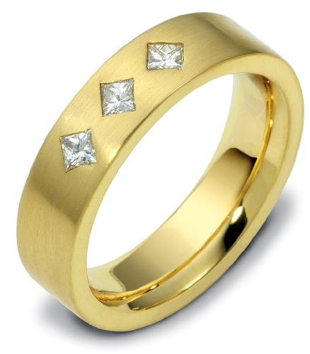 5.5mm contemporary diamond wedding band ring (0.30cts diamonds Platinum)