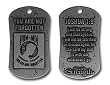 POW-MIA You Are Not Forgotten Dog Tag Necklace