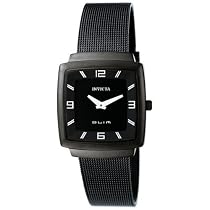 Invicta Women's Slim Collection Square Stainless Steel Mesh Watch #5162
