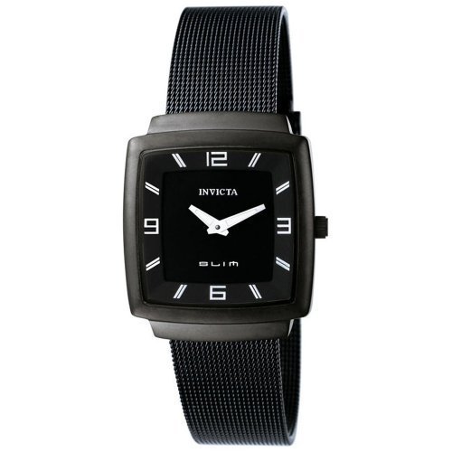 Invicta Women's 5162 Slim Collection Square Stainless Steel Mesh Watch