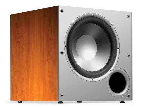 Polk Audio Monitor Series PSW10 10-Inch Powered Subwoofer (Single, Cherry)
