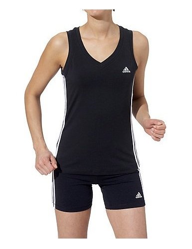 Adidas Damen Tankshirt Essentials, black/white, 36, P43724-36 Preisvergleich