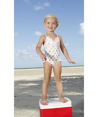 BabyEarth : All-over-print spotty swimsuit 18-24months : Baby & Toddler > Clothing > Swim Shop