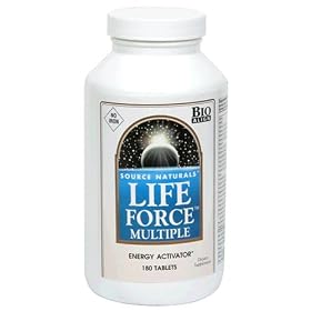 Source Naturals Life Force Multiple, No Iron, 180 Tablets