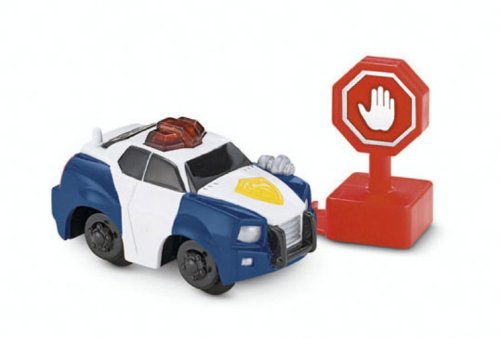 Childrens Toyshop  Toys : GeoTrax Lighted Vehicle: Flashin' Fast Police Car