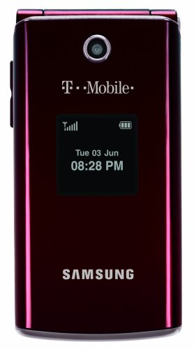 Samsung T339 Burgundy Phone (T-Mobile)