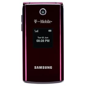 Samsung t339 Phone, Burgundy (T-Mobile)