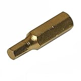 Silverline 2.5mm Hex Gold Screwdriver Bits 10pk Power Tools Accessories Diy Home