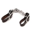 Bridle Leather Dark Oil Double Chain Curb by Tory