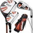 Wilson Ultra Men's Right-Hand Golf Package Set Includes Irons, Woods, a Putter and a Stand Bag