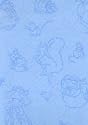 Beatrix Potter Blue Curtains 66" x 54"