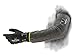 11280220-N - Narrow Fit - HyFlex(R) 11-280 INTERCEPT Cut Resistant Sleeve Without Thumbslot, Ansell - Case of 50