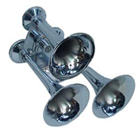 Electric Air Train Horn (High Grade Chrome)