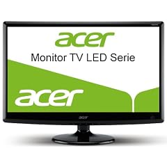 Acer M230HDL 58,4 cm (23 Zoll) LED Monitor-TV (VGA, HDMI, Scart Kontrast 1.000.000:1, 5ms Reaktionszeit, DVB-T) schwarz
