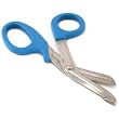 Bandage Scissors EMT Medical Utility Cutting Blue 7.25"