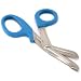 Bandage Scissors EMT Medical Utility Cutting Blue 7.25"