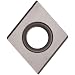 Sandvik Coromant T-MAX SCREW CLAMP  Carbide Milling Insert, 009370 Style, Diamond, H13A Grade, Uncoated, 009370R9,0.187" Thick, 0.027" Corner Radius (Pack of 10)