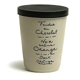 Aux Anysetiers du Roy Dark Chocolate / Orange Fondue for Four in Pottery Crock - 7oz