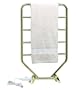 Warmrails Heatra Traditional Towel Warmer and Drying Rack, Brass