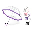 Ladies/Womens Transparent Dome Walking Umbrella