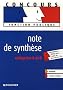 Note de synth�se : Cat�gories A et B (Ancienne Edition)